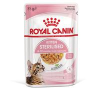 Royal Canin Sterilised Kitten in Jelly - Saver Pack: 48 x 85g
