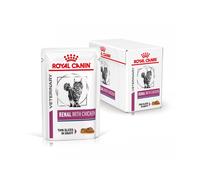 Royal Canin Vet Diet Renal Fresh Bag 12 x 85g Chicken Cat