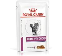 Royal Canin Vet Diet Renal Fresh Bag 12 x 85g Chicken Cat