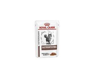 Royal Canin Veterinary Diet Cat - Gastro Intestinal Wet Cat Food Pouch 12 x 85g