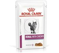 Royal Canin Veterinary Diets Renal Cat Food Pouches 85g x 48 Chicken