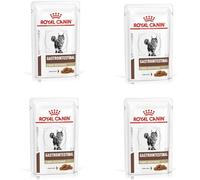 Royal Canin Veterinary Gastrointestinal Fibre Response | Pack of 4 | 4 x 12 x 85 g | Complete Diet Food for Adult Cats | For Cats with Chronic Constipation