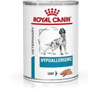 Royal Canin Veterinary Hypoallergenic Wet Dog Food Loaf - 12 x 400g Cans
