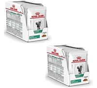 Royal Canin Veterinary Satiety Weight Management | Double Pack | 2 x 12 x 85g | Complete Diet for Cats | To Reduce Overweight | Fine Pieces in Sauce