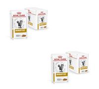 Royal Canin Veterinary Urinary S/O | Twin Pack | 2 x 12 x 85 g | Complete Dietary Cat Food | for the Dissolution of Struvite Stones | Low RSS Index | Dips in Sauce