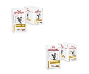 Royal Canin Veterinary Urinary S/O | Twin Pack | 2 x 12 x 85 g | Complete Dietary Cat Food | for the Dissolution of Struvite Stones | Low RSS Index | Dips in Sauce