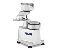 Royal Catering Burger Press Commercial Burger Machine Maker Hamburger RCHM-100 (Patty Diameter: 10 cm, Stainless Steel, Incl. 500 Dividing Papers)