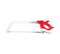 Royal Catering Butcher Bone Saw for Game RCFS-2 (Blade Length 46 cm, Blade Stainless Steel, Thickness: 0.7 mm, Aluminum Frame, Lever Included)