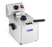 Royal Catering Electrical fryer - 8 L - EGO Thermostat RCEF 08E-EGO