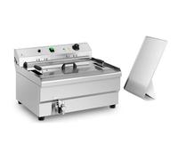 Royal Catering Donut Fryer - 30 litres - 9,000 W - cold zone RCBG-30STHB