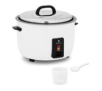 Royal Catering Electric Rice Cooker Commercial Rice Maker Steamer Non-Stick Pot 13 L 1950 W Stainless Steel Housing Aluminium