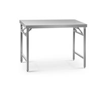 Royal Catering Folding Work Table - 70 x 120 cm - 215 kg load capacity RCAT-120/70KE
