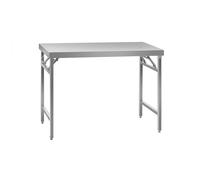 Royal Catering Folding Work Table - Stainless Steel - 120 x 60 cm RCAT-120K