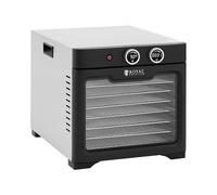 Royal Catering Food Dehydrator - 8 Shelves - 26L - 800W - Stainless Steel