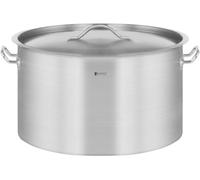 Royal Catering Induction Pot Stockpot with Lid 44 L Soup Pot Stainless Steel