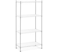 Royal Catering Metal Shelving Unit - 90 x 45 x 180 - 1,000 kg - with plastic mats RCMR-1800P43