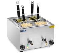 Royal Catering Pasta Cooker with 4 Straining Baskets RCNK-4
