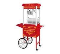 Royal Catering Popcorn Machine with Cart - retro design - red RCPW-16.3