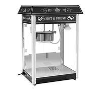 Popcorn Machine Black Roof - Popcorn Makers by Royal Catering Black