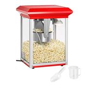 Royal Catering Popcorn Maker Professional (1300 W, 8 oz, approx. 5 kg/h, Non-stick Coated Kettle) Red Popcorn Machine