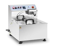 Royal Catering RC-CMM05 Chocolate Melting Machine 750 W 8 L Stainless Steel Digital Thermometer with Drainage Hole