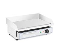 Royal Catering RC-EG002 Electric Grill Plate 550 x 350 mm Smooth 3,000 W Griddle Plate Electric Griddle Plate