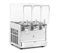 Royal Catering RC-JDD03 Juice Dispenser 3 x 10 L Cooling System Dispenser Drinks Dispenser with Tap