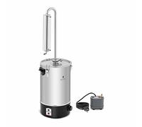 Royal Catering RCAD 20B Water Distiller Water 20 L Stainless Steel (Temeprature Range 30-110 °C, 2000 W, Container Diameter 250 mm)