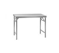Royal Catering Folding Work Table - Stainless Steel - 120 x 60 cm RCAT-120K