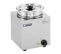 Soup Warmer 1 x 3,2 Litres 200 W - Soup Warmers by Royal Catering Silver