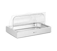 Buffet Display Case- GN 1/1 - stainless steel with hood - Royal Catering RCCD-RC-01