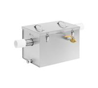 Royal Catering RCFA 20 Grease Separator 21L Stainless Steel Oil Cutter Grease Separator Kitchen Grease Separator