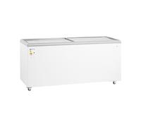 Factory second Chest Freezer - 550 L - glass doors - lockable - Royal Catering RCFGDF-550