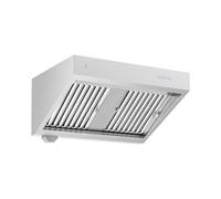 Royal Catering RCGH-100 Cooker Hood with Motor 100 cm 1000 m³/h LED Lighting 150 W 4 Levels Stainless Steel Extractor Hood Wall Mount