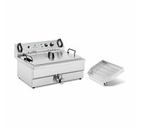 Royal Catering RCPBG 16H Electric Fat Baking Device - 30L Stainless Steel Fryer