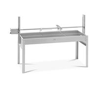 Royal Catering RCSG-70P Barbecue Spindle Spindle 40 kg Length of Spindle: 127 cm Turner Spindle Barbecue Rotisserie