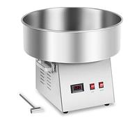Royal Catering RCZK-1030-W Candy Floss Machine Candy Floss Maker Cotton Candy (1030 W, 1 Portion / 30 s, Ø 52 cm, Stainless Steel)