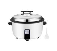 Royal Catering Rice cooker 27L 3600W Large capacity 60-cup uncooked rice, One-touch cooking, Auto keep warm, Thick anti-scalding handle, Removable non-stick pot, Measuring cup rice paddle, Multicooker