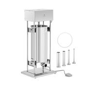 Royal Catering Sausage Stuffer - 30 L - electric 4 filling tubes - Royal Catering Sausage filler Sausage maker Sausage machine Sausage press