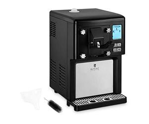 Royal Catering Soft Ice Machine Soft Serve Ice Cream Machine Soft Ice Cream Maker 200W 1.5L RC-ICMD15 (Steel, Plastic, Wansheng Compressor, 60 dB)