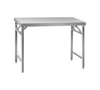 Royal Catering Folding Work Table - 70 x 120 cm - 215 kg load capacity RCAT-120/70KE