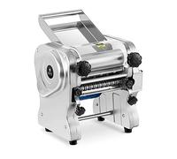 Royal Catering Stainless Steel Pasta Machine, Electric Noodle Maker, 18cm Wide, 1-14mm Thick, 550W, 3/9mm Noodle Width, Silver