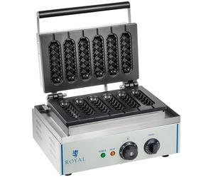 Royal Catering Waffle Iron - 1,550 W - stick - corn dog RCWM-1500-S