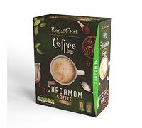 Royal Chai | Coffee Latte | Cardamom Coffee Sweetened |10 Single Serving Sachets | Just add hot water