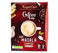 Royal Chai | Coffee Latte | Masala Coffee Unsweetened | Instant Premix | 10 Sachets | Just Add Hot Water