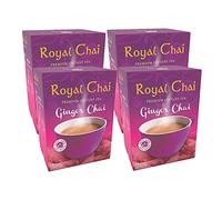 Royal Chai Ginger Instant Indian Tea sweetened 220g x 4