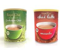 Royal Chai Ginger Sweetened + Karak Sweetened Bundle (2 x 400g tubs) | Sold by Bargain Hub