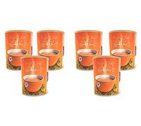 Royal Chai Karak Chai Sweetened Tub 400g (Pack of 6) - Premium Instant Tea - Karak Tea - Natural - Instant Kark Indian Tea