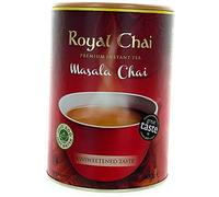 Royal Chai Masala Unsweetened Tub 400g - Premium Instant Tea - Masala Tea - Natural - Instant Masala Indian Tea ((Pack of 1))