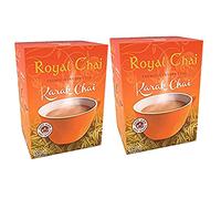 Royal Chai Premium Instant Karak Indian Tea 200g (Pack of 2) - Natural, Sweetened
